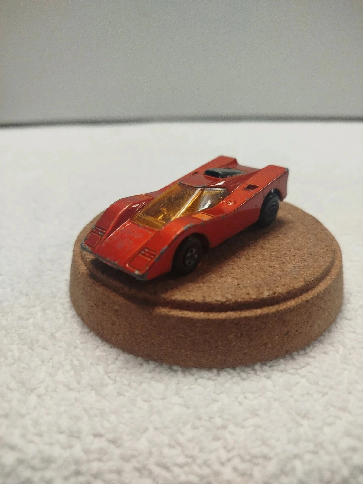 Matchbox Lesney Superfast No 7 Alfa Carabo rouge 1971